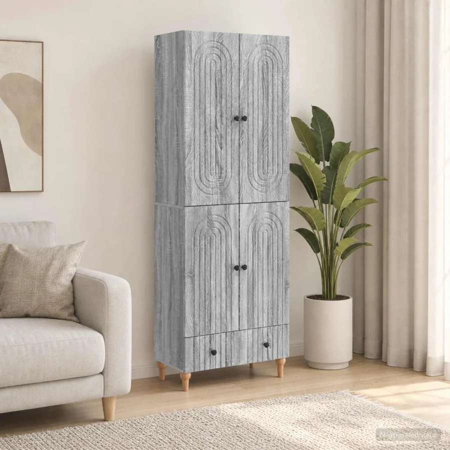 Ensemble de Meubles 2 pcs 66 x 34,5 x 95 cm Bois d'ingénierie