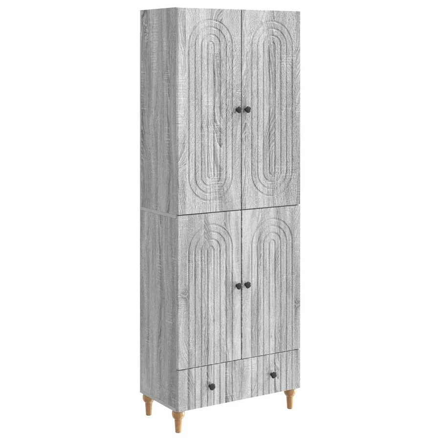 Ensemble de Meubles 2 pcs 66 x 34,5 x 95 cm Bois d'ingénierie - 2