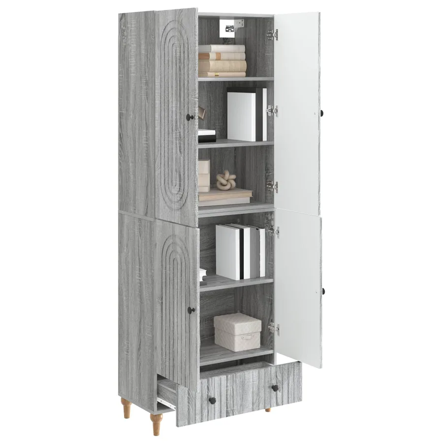 Ensemble de Meubles 2 pcs 66 x 34,5 x 95 cm Bois d'ingénierie - 3