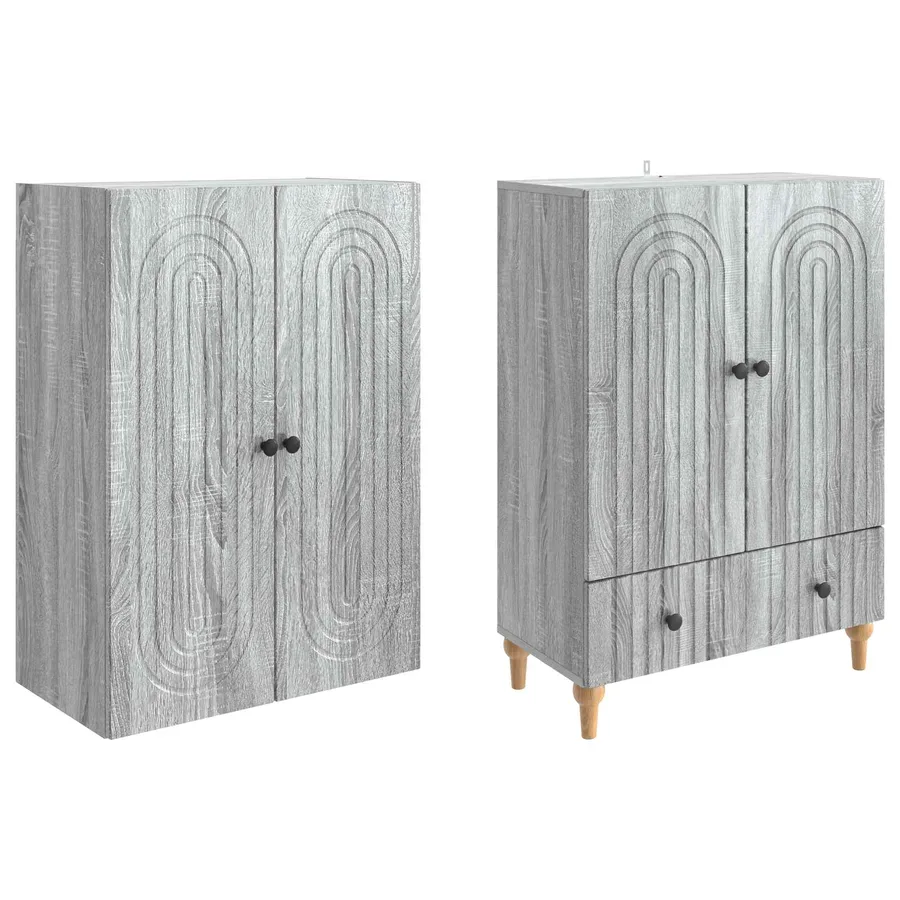 Ensemble de Meubles 2 pcs 66 x 34,5 x 95 cm Bois d'ingénierie - 4