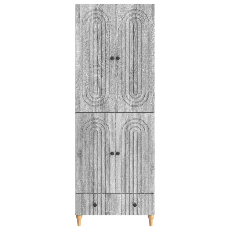 Ensemble de Meubles 2 pcs 66 x 34,5 x 95 cm Bois d'ingénierie - 5
