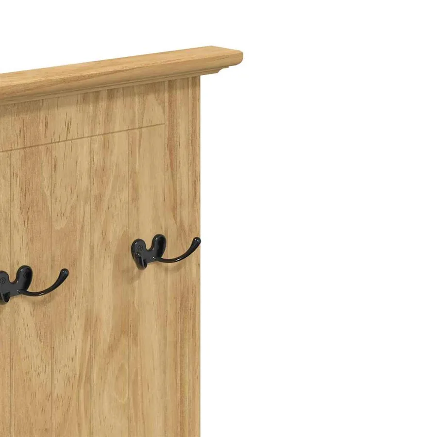 Meuble de couloir BODO Marron miel 50 x 40 x 156,7 cm - 8