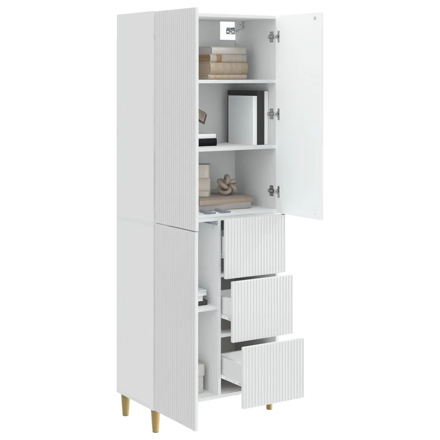 Ensemble de Meubles 2 pcs 66 x 34,5 x 90 cm Bois d'ingénierie - 3