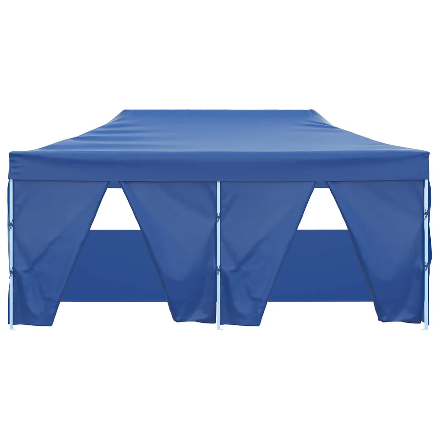 Tente de fête Bleu 291 x 580 x 315 cm Tissu Oxford - 4