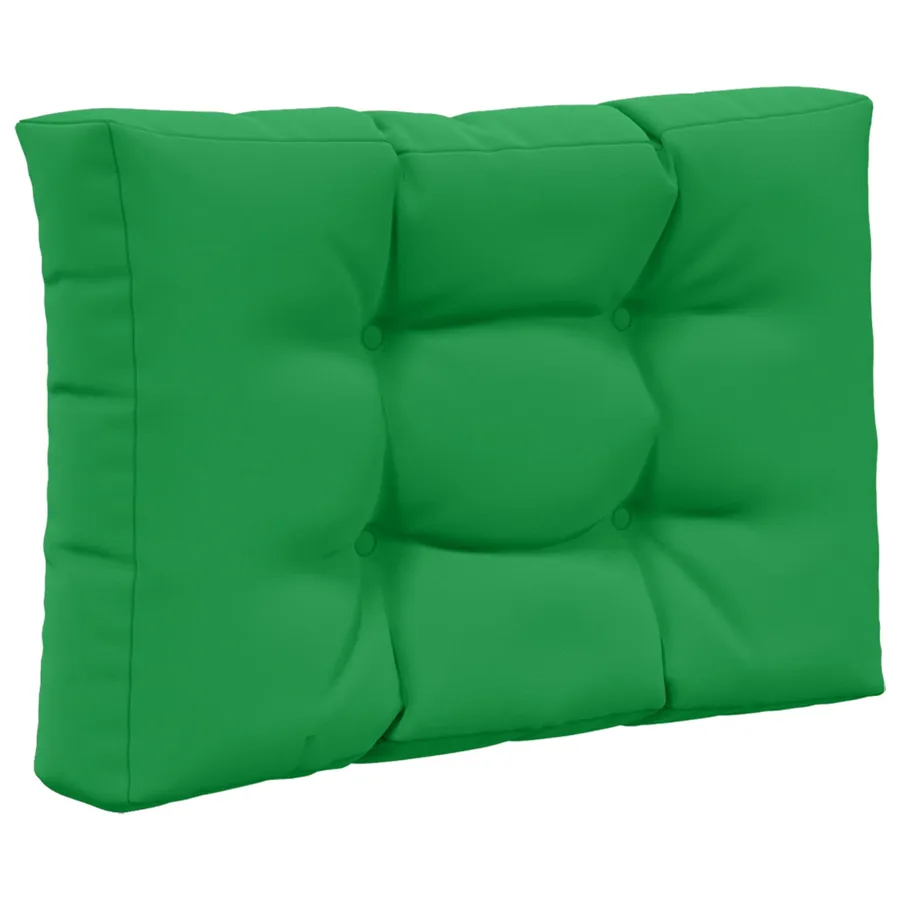 Coussin de canapé d'extérieur 3 pcs Vert Polyester - 5