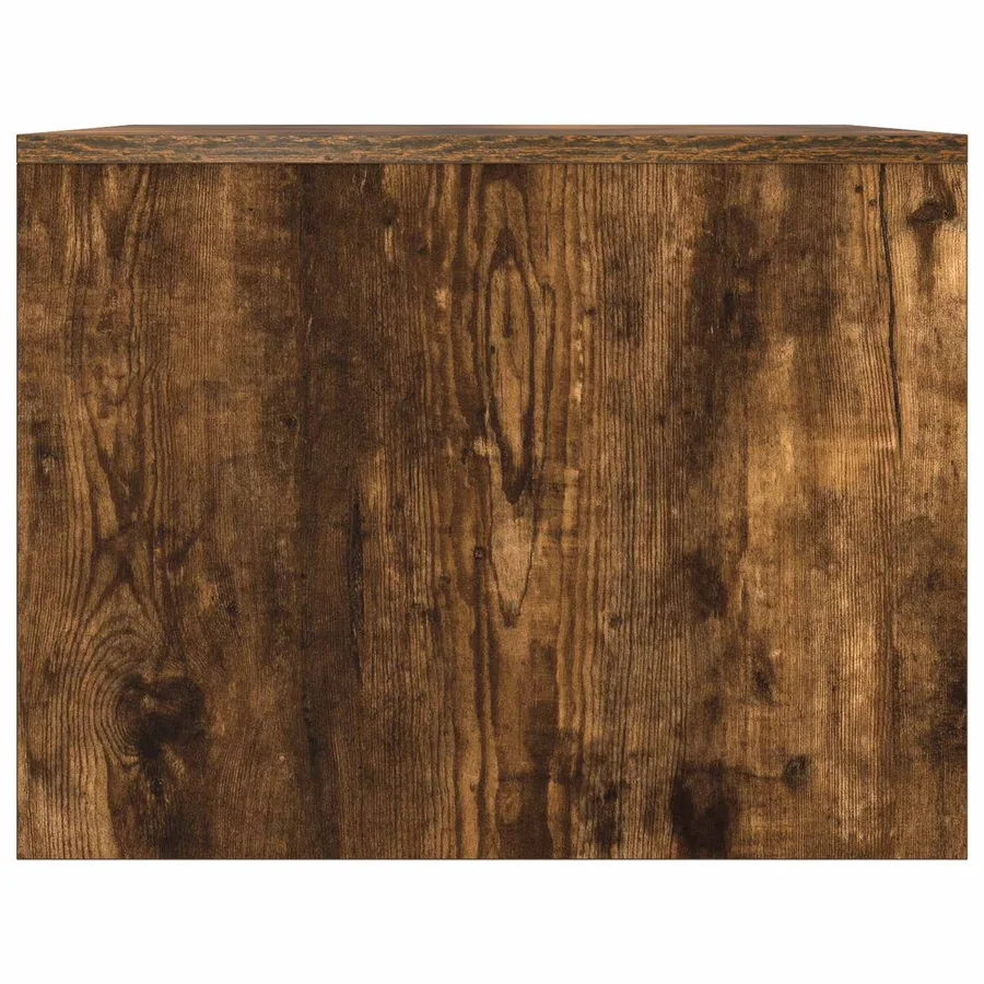 Table basse Chêne fumé 90 x 50 x 37 cm Bois d'ingénierie - 6