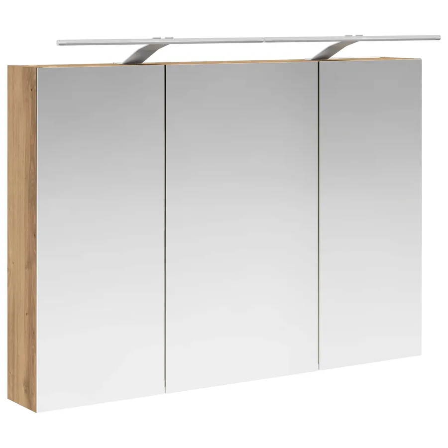 Ensemble d'armoire de salle de bain 4 pc Chêne artisanal - 7