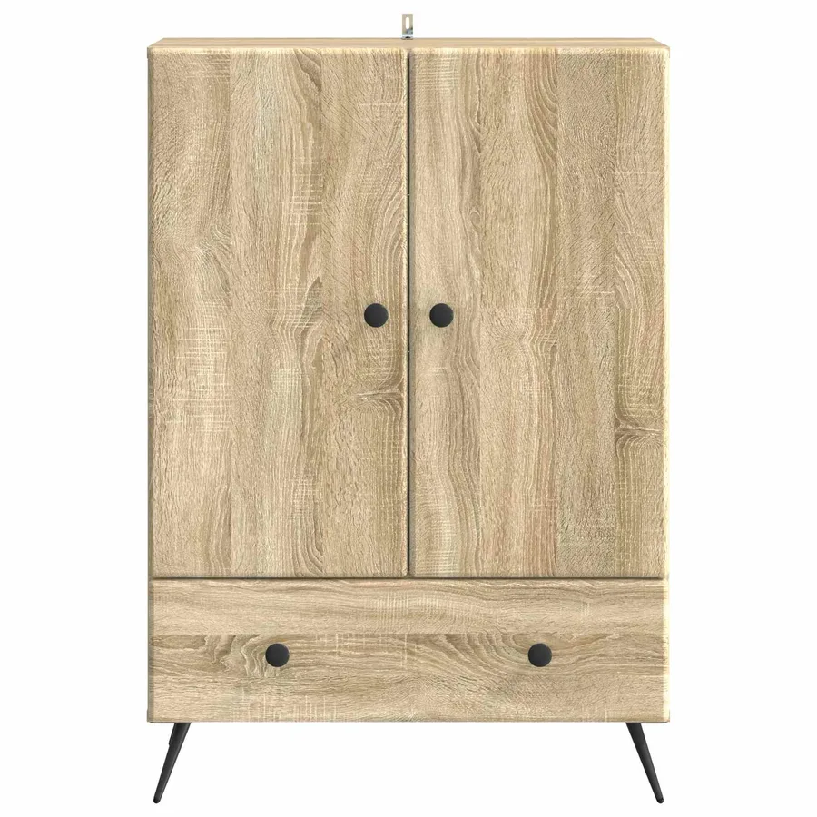 Buffet Chêne Sonoma 66 x 34,5 x 95 cm Bois d'ingénierie - 5