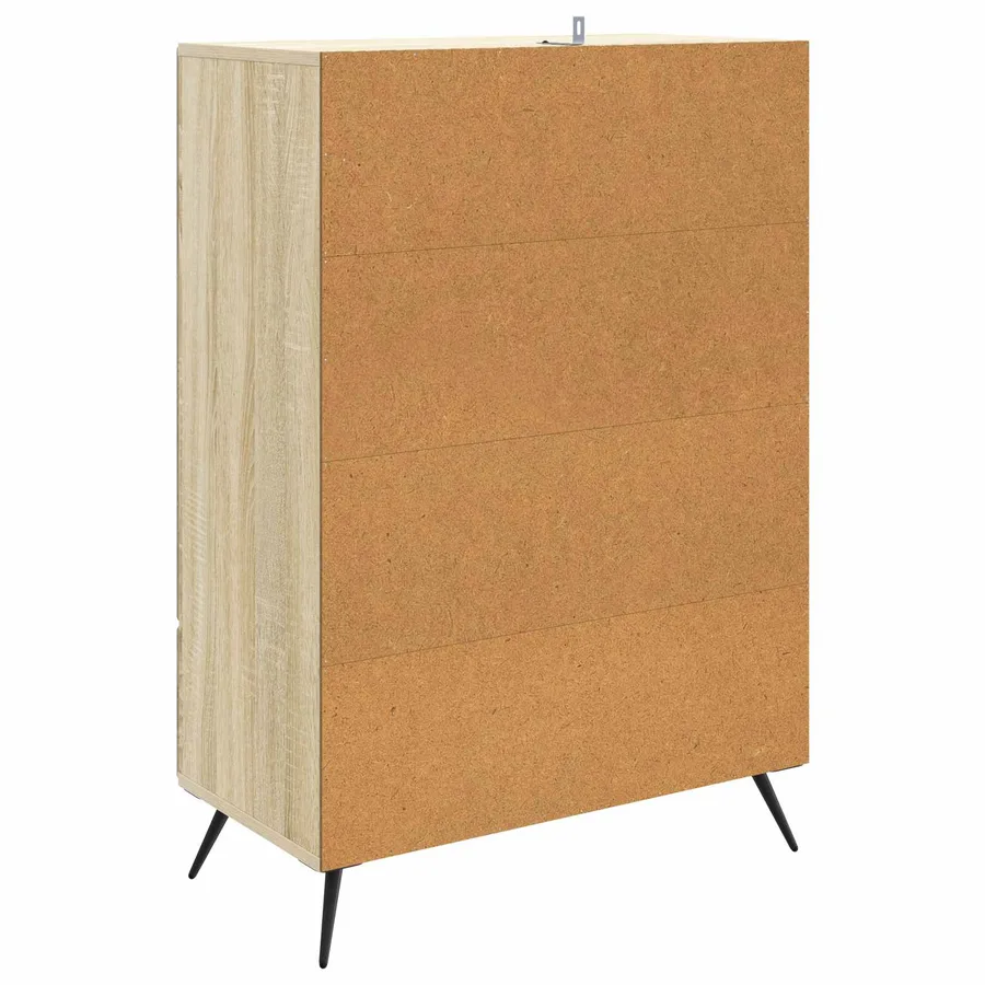 Buffet Chêne Sonoma 66 x 34,5 x 95 cm Bois d'ingénierie - 7