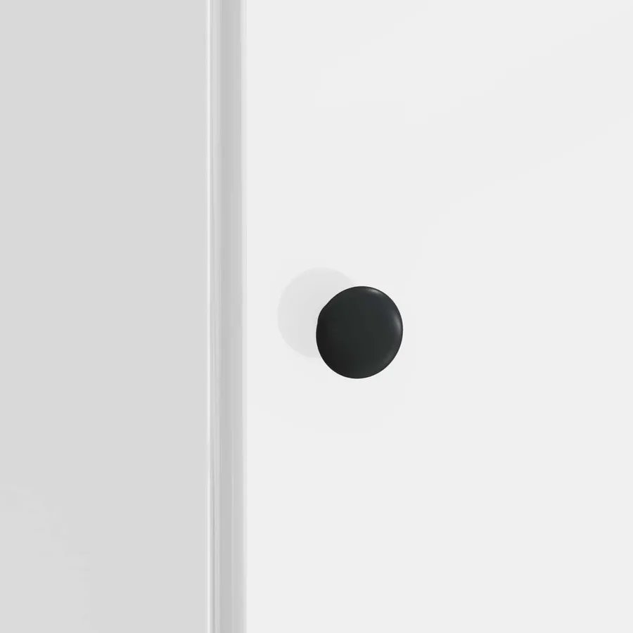 Cabinet de chevet 2 pcs Blanc brillant 43 x 34,5 x 50 cm - 10