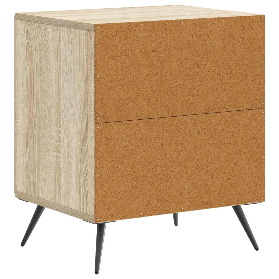 Cabinet de chevet Chêne Sonoma 43 x 34,5 x 50 cm - 7
