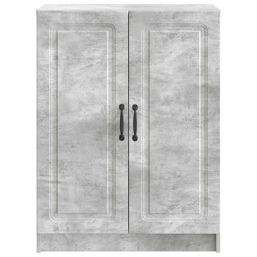 Buffet Gris béton 66 x 34,5 x 87 cm Bois d'ingénierie - 6
