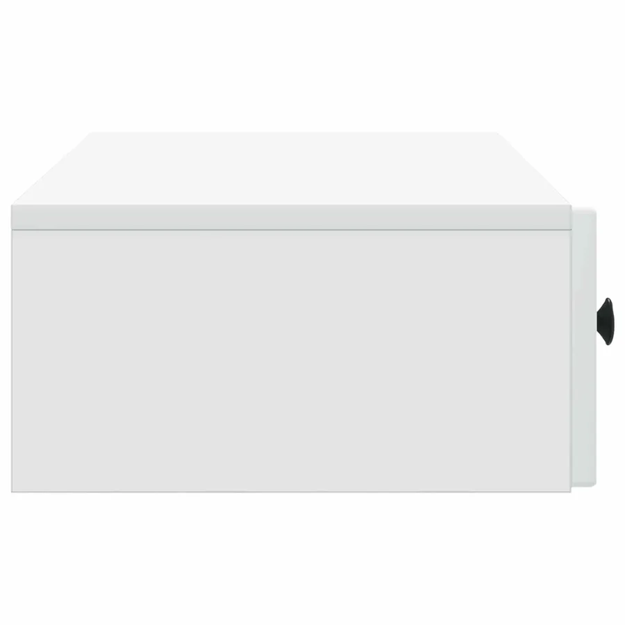 Table d'appoint murale Blanc 87,5 x 34,5 x 17 cm - 6