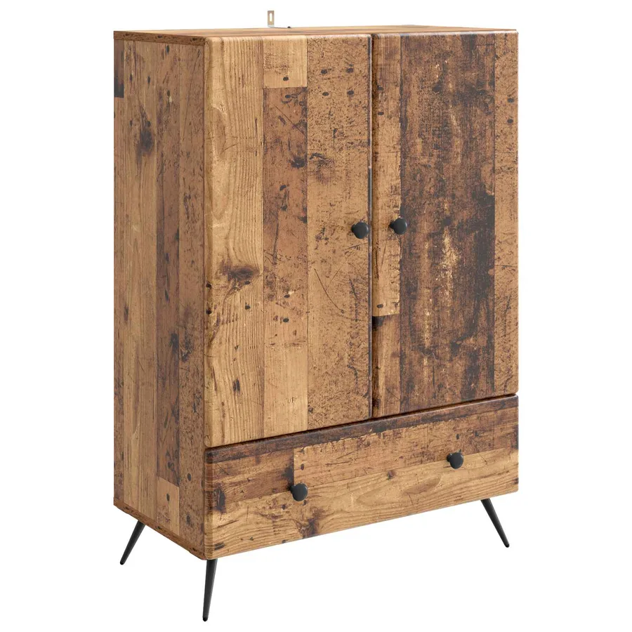 Buffet Bois ancien 66 x 34,5 x 95 cm Bois d'ingénierie - 2