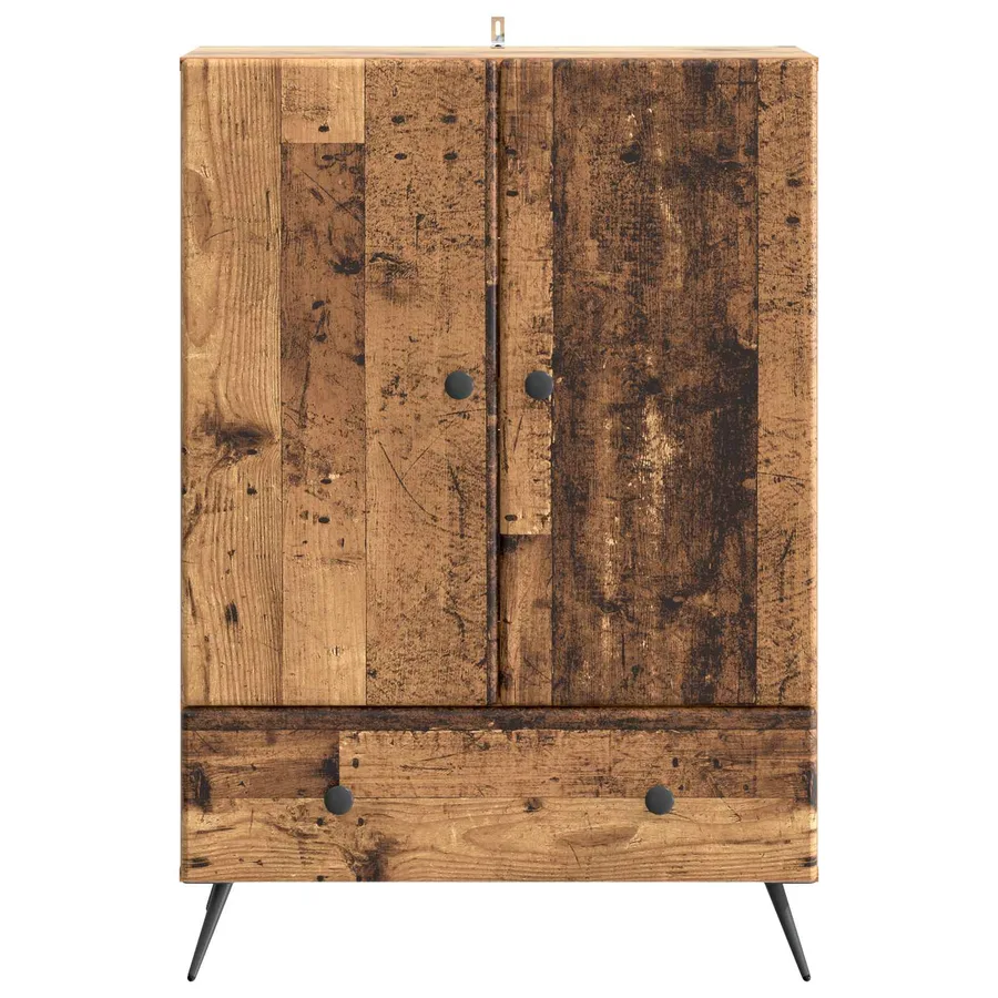 Buffet Bois ancien 66 x 34,5 x 95 cm Bois d'ingénierie - 5