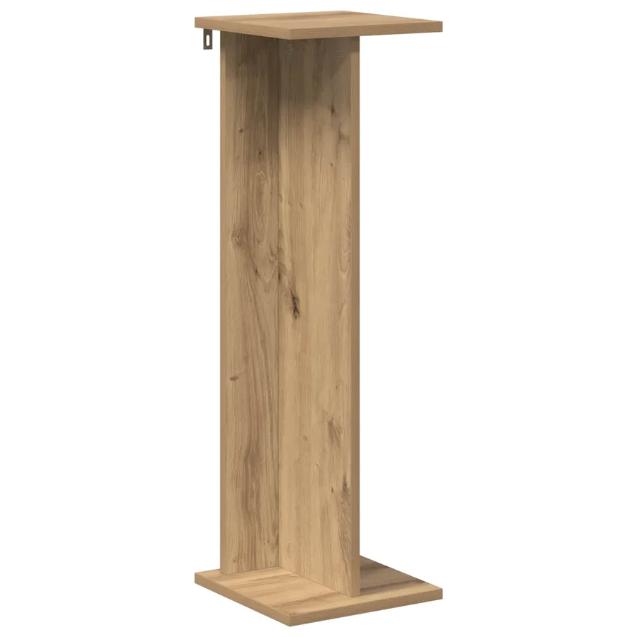 Support de Plante 2 pc Chêne Artisanal 25 x 25,5 x 80,5 cm - 5