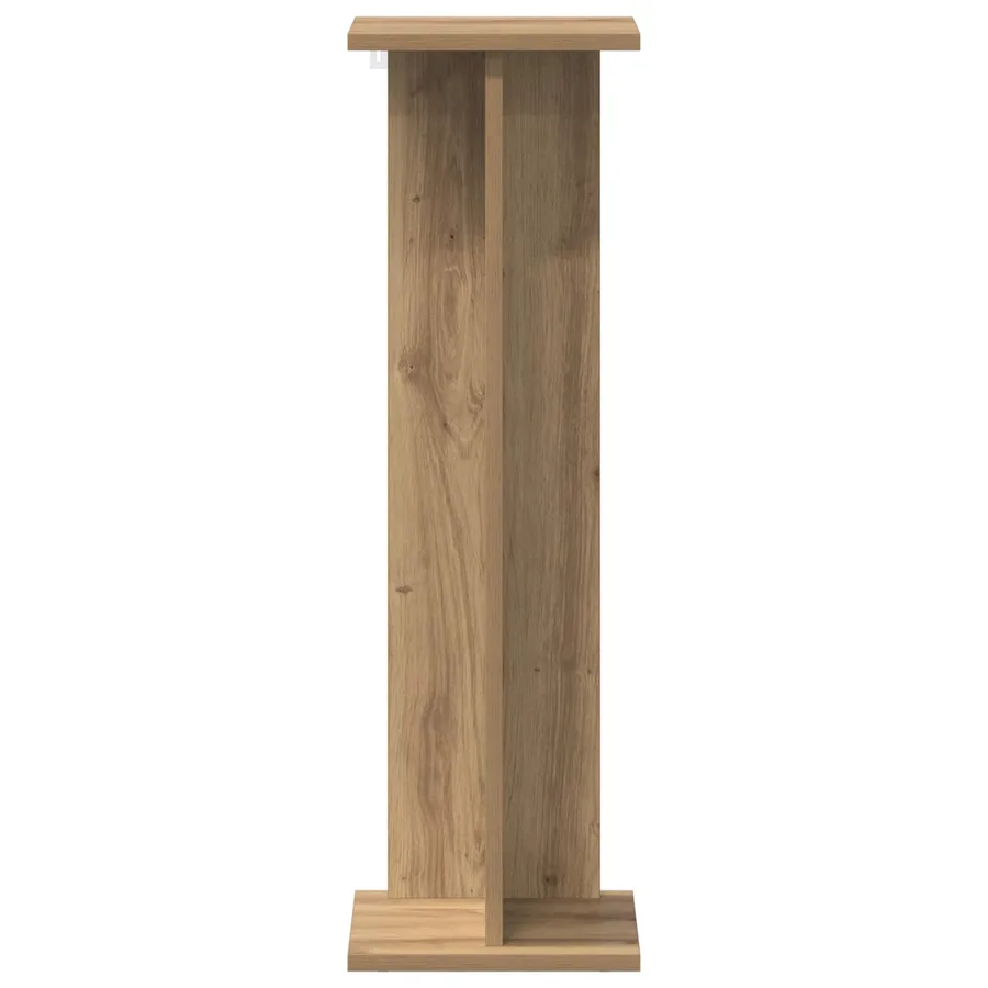 Support de Plante 2 pc Chêne Artisanal 25 x 25,5 x 80,5 cm - 6