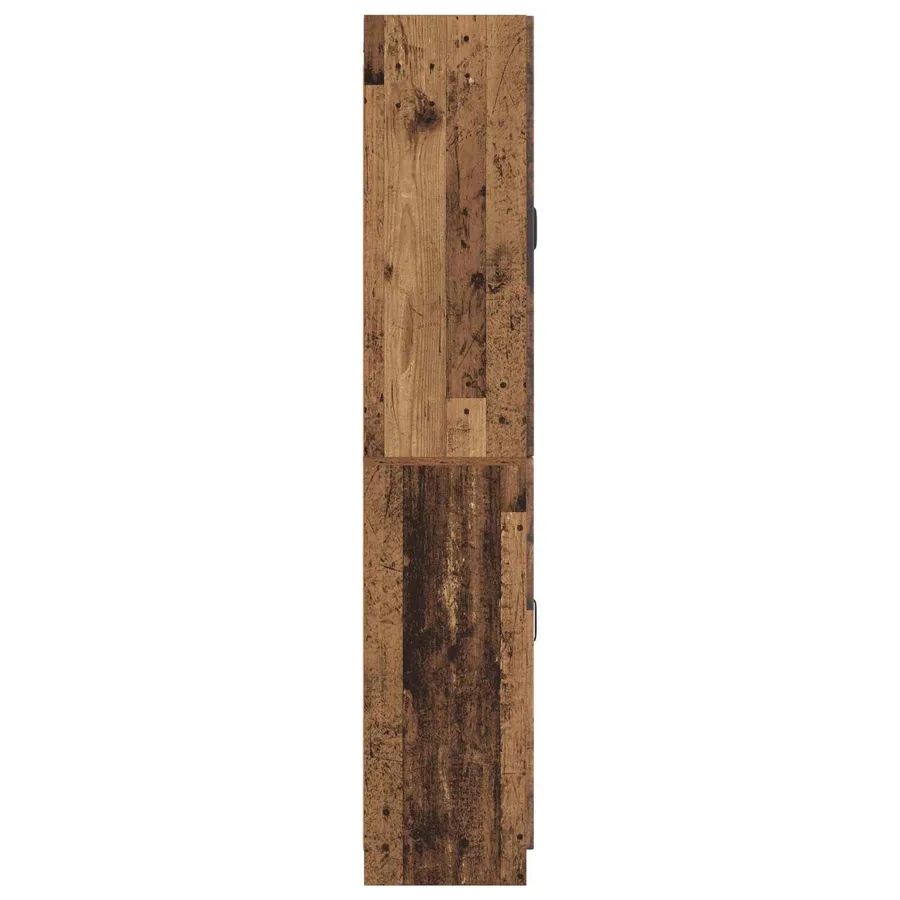 Ensemble de Meubles 2 pcs Bois ancien Bois d'ingénierie - 6