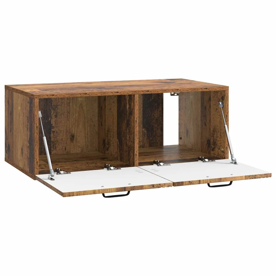 Meuble TV mural Bois ancien 78,5 x 41 x 30 cm Bois d'ingénierie - 5