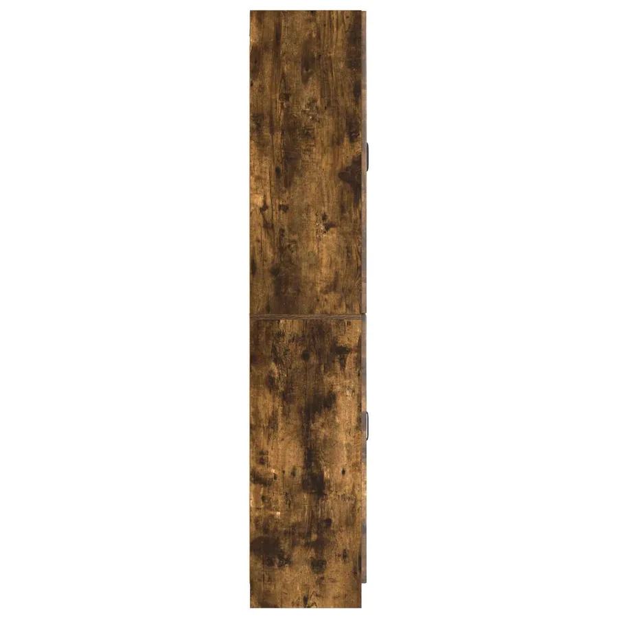 Ensemble de Meubles 2 pcs Chêne fumé Bois d'ingénierie - 6