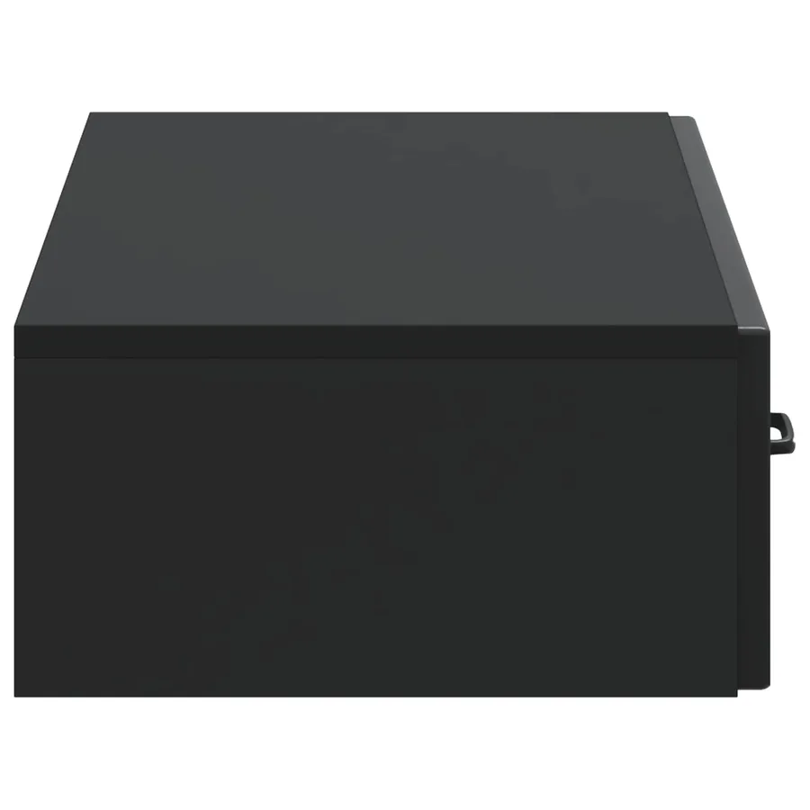 Table d'appoint murale Noir 87,5 x 34,5 x 17 cm - 6