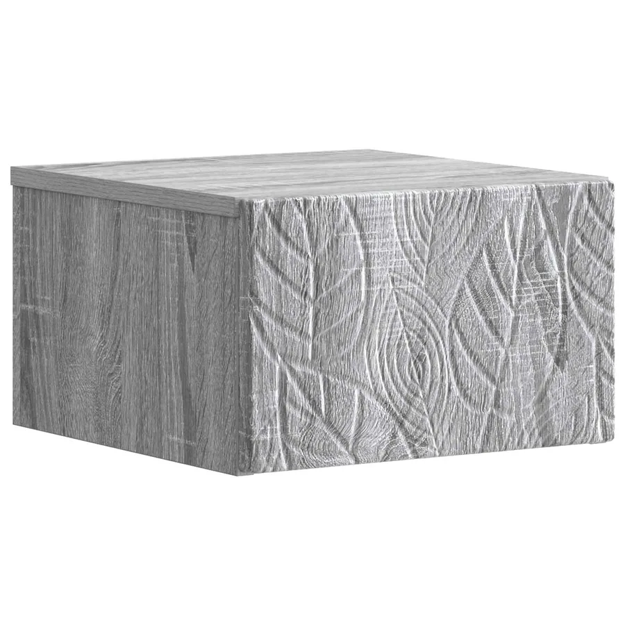 Table d'appoint murale Sonoma gris 34,5 x 33 x 20 cm - 2