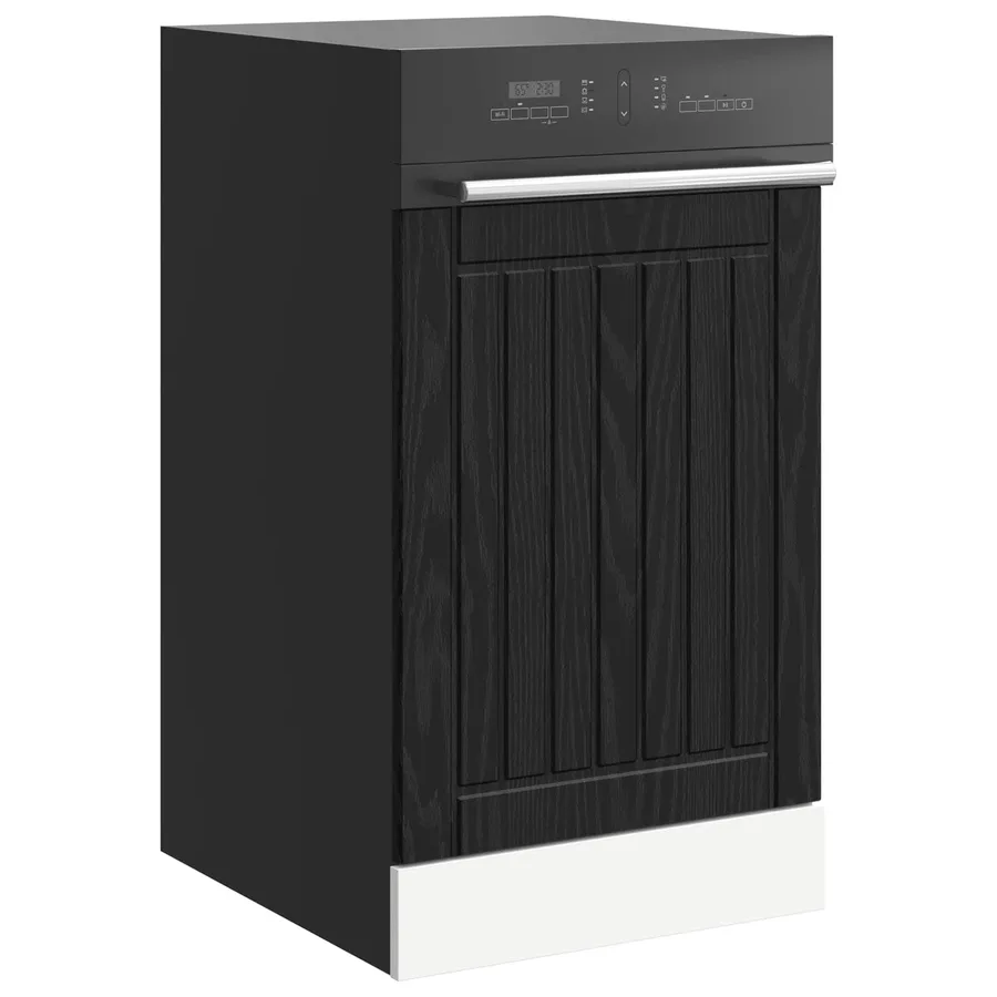 Panneau de lave-vaisselle LUCCA Chêne noir 45 x 1,5 x 57 cm - 3