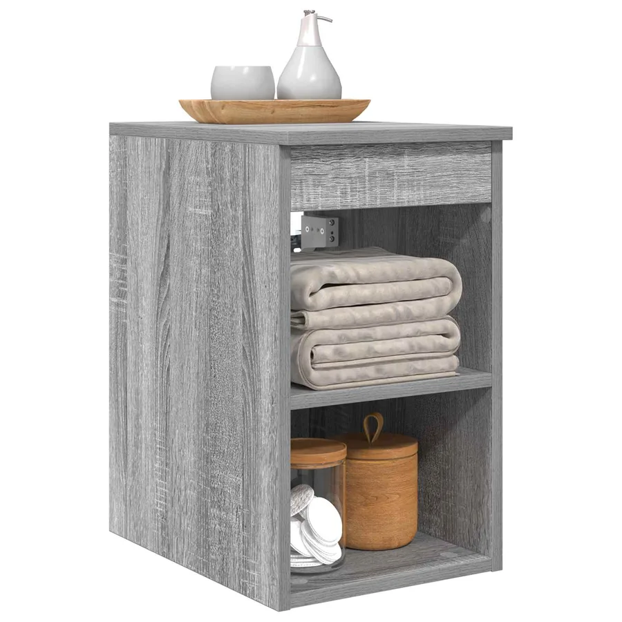 Meuble de Salle de Bain In-between Sonoma gris 30 x 41 x 50 cm - 3