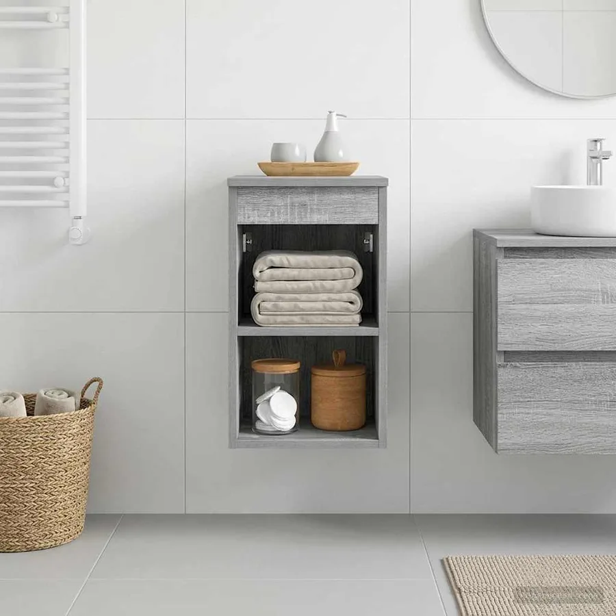 Meuble de Salle de Bain In-between Sonoma gris 30 x 41 x 50 cm - 4