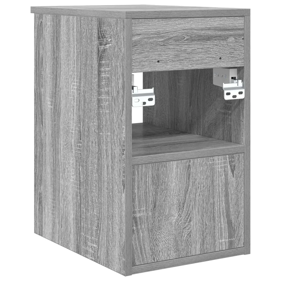 Meuble de Salle de Bain In-between Sonoma gris 30 x 41 x 50 cm - 6