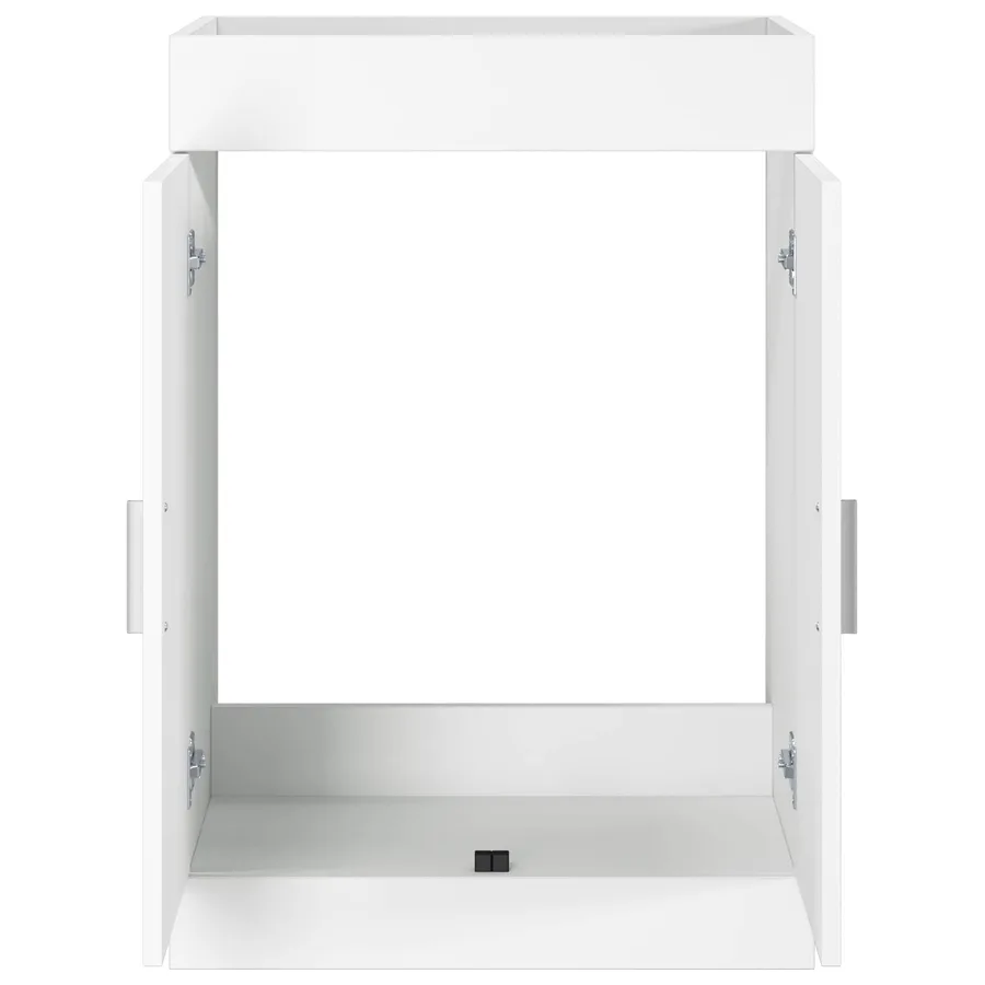 Meuble sous lavabo de salle de bain Blanc 56 x 37,5 x 81 cm - 4