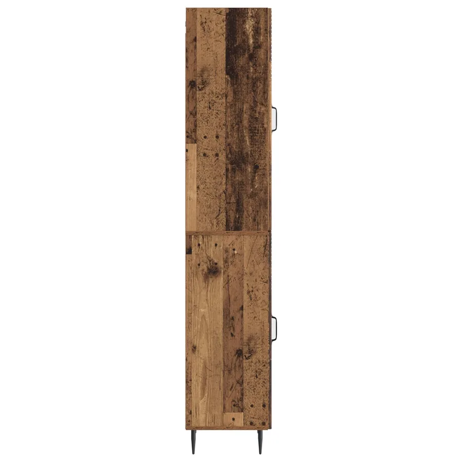 Ensemble de Meubles 2 pcs Bois ancien 33 x 34,5 x 89,5 cm - 6