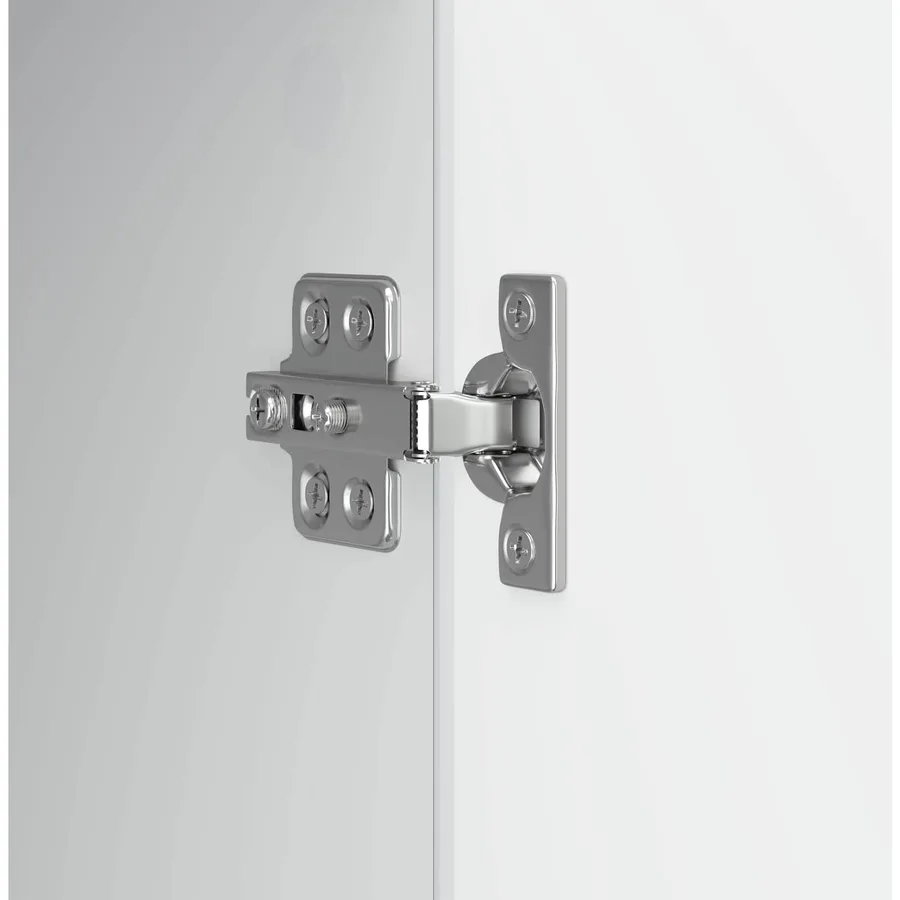 Meuble TV Blanc brillant 99 x 34,5 x 47 cm Bois d'ingénierie - 9