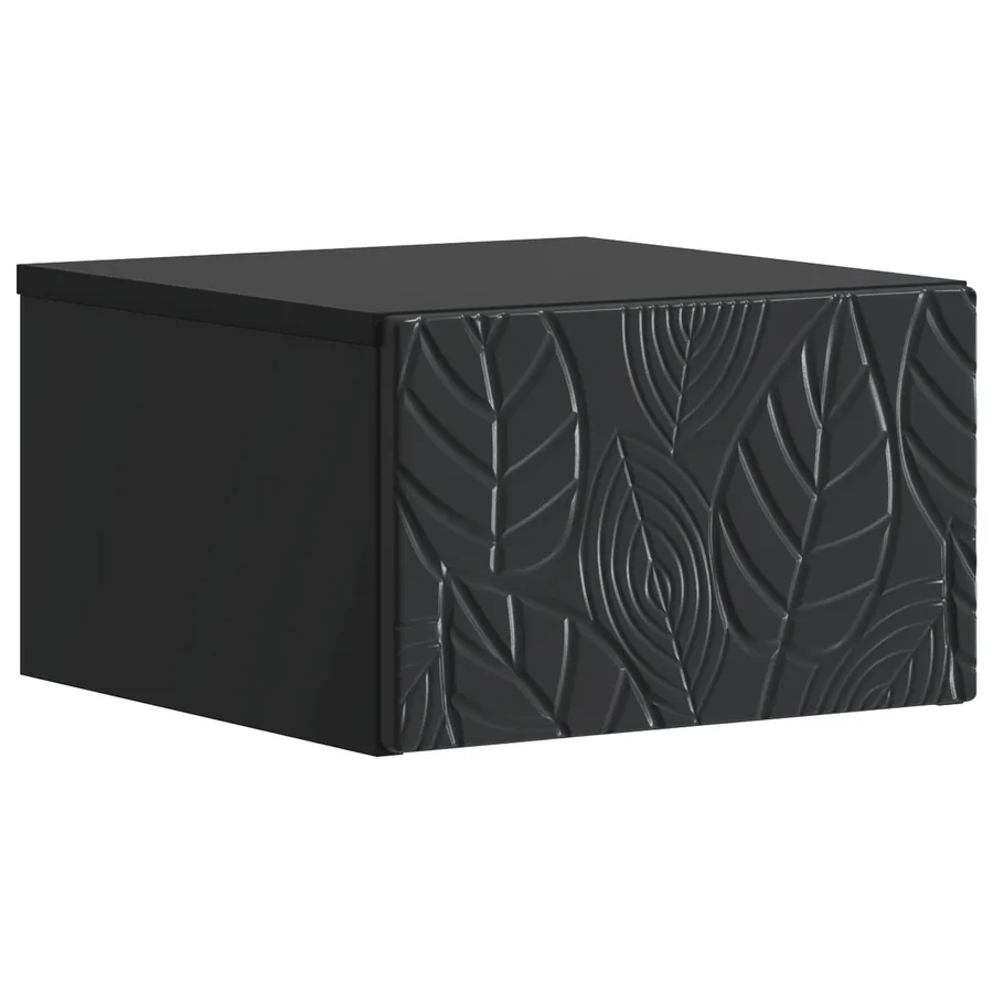 Table d'appoint murale 2 pcs Noir 34,5 x 33 x 20 cm - 4