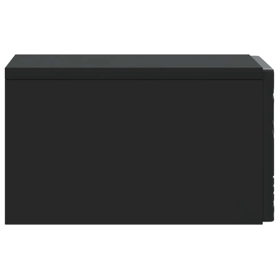Table d'appoint murale 2 pcs Noir 34,5 x 33 x 20 cm - 7