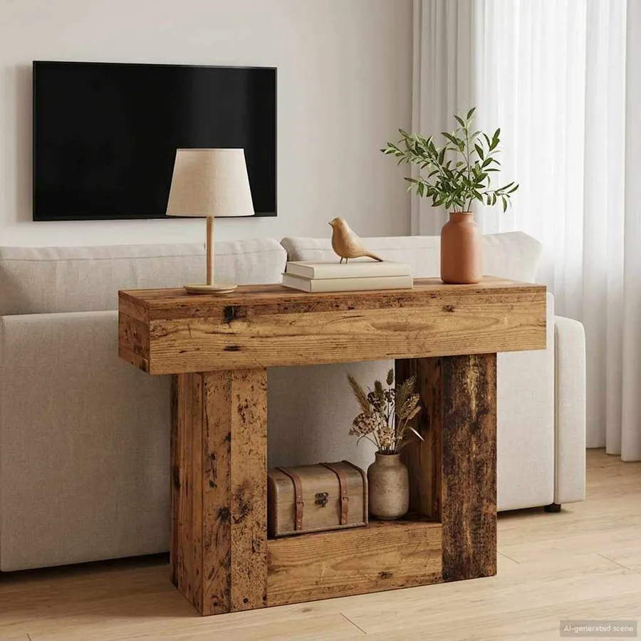 Bois ancien 101 x 30 x 74 cm