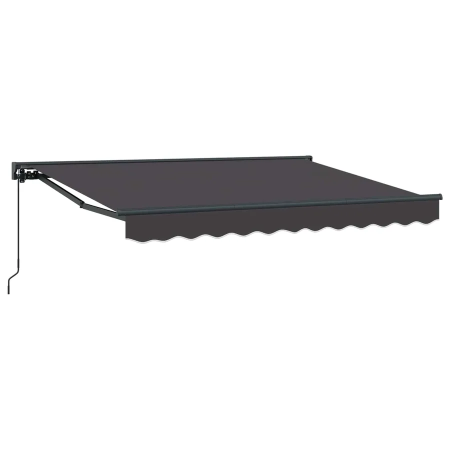 Auvent rétractable manuel Anthracite 2,5 x 2 m - 2