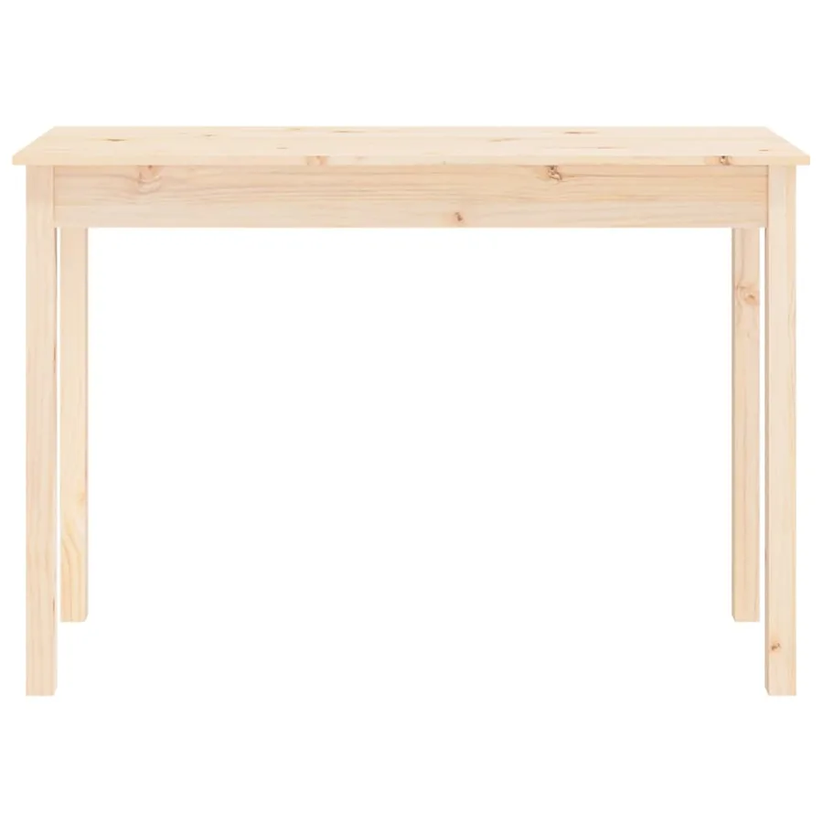Table console 110x40x75 cm Bois massif de pin - 5