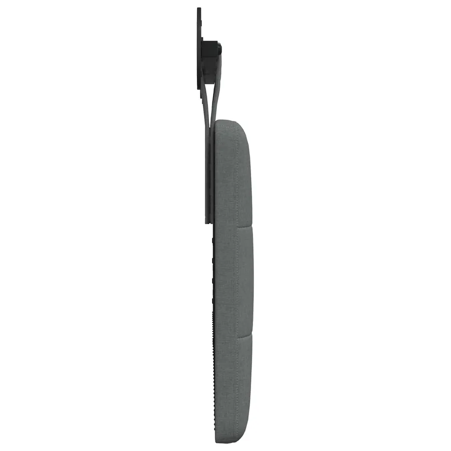 Tête de lit suspendue Gris foncé Tissu - 6