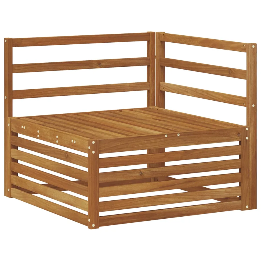 Ensemble de canapés d'extérieur 6 pcs Naturel - 3
