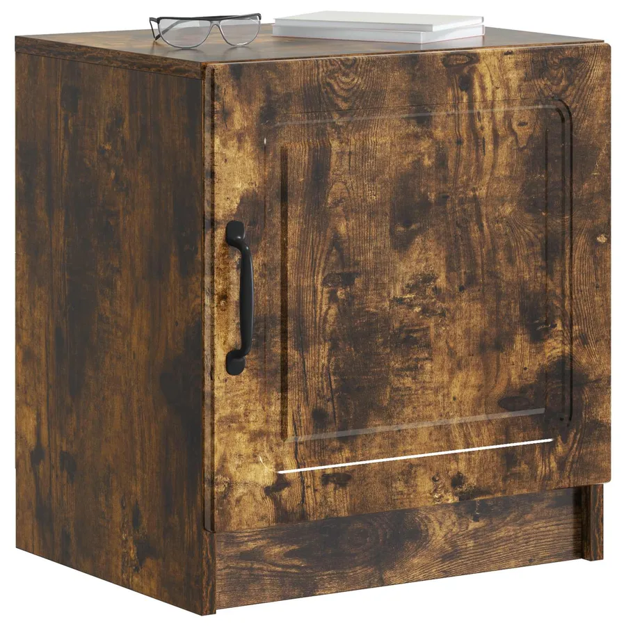 Cabinet de chevet Chêne fumé 43 x 34,5 x 47 cm - 3