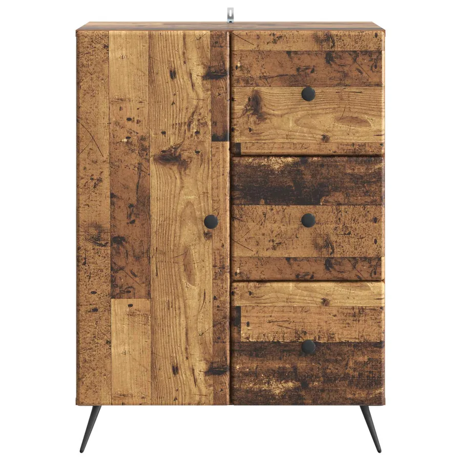 Buffet Bois ancien 66 x 34,5 x 90 cm Bois d'ingénierie - 6