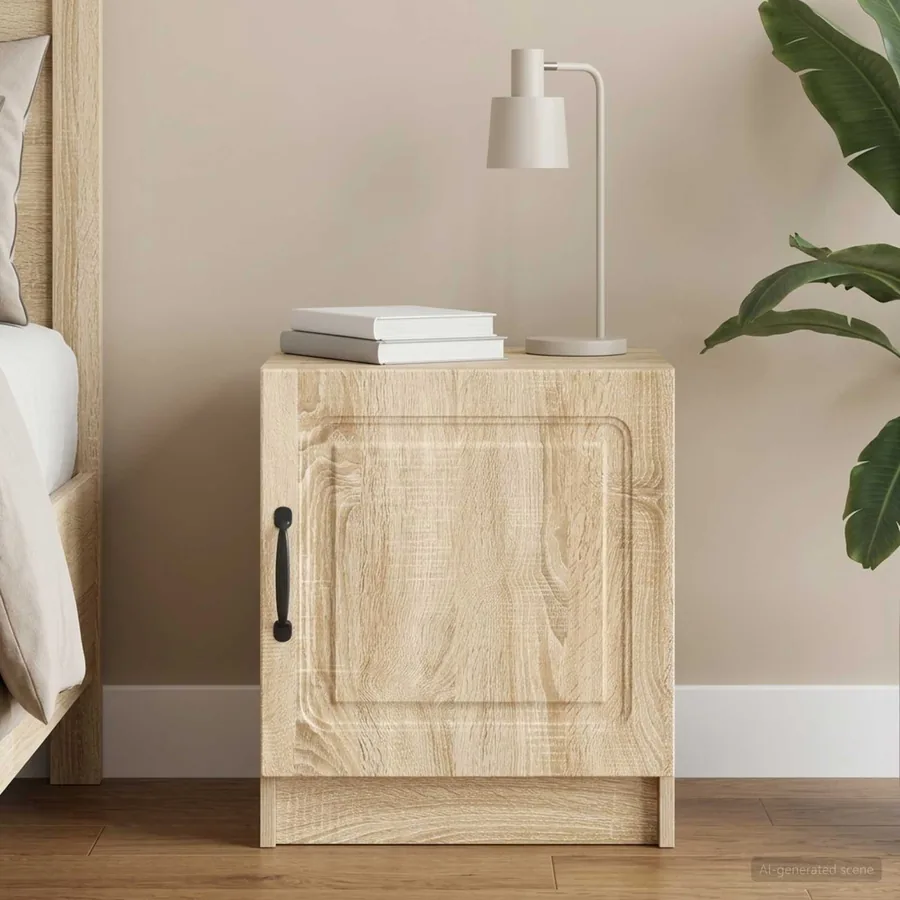 Cabinet de chevet Chêne Sonoma 43 x 34,5 x 47 cm