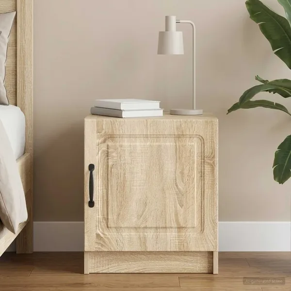 Cabinet de chevet Chêne Sonoma 43 x 34,5 x 47 cm