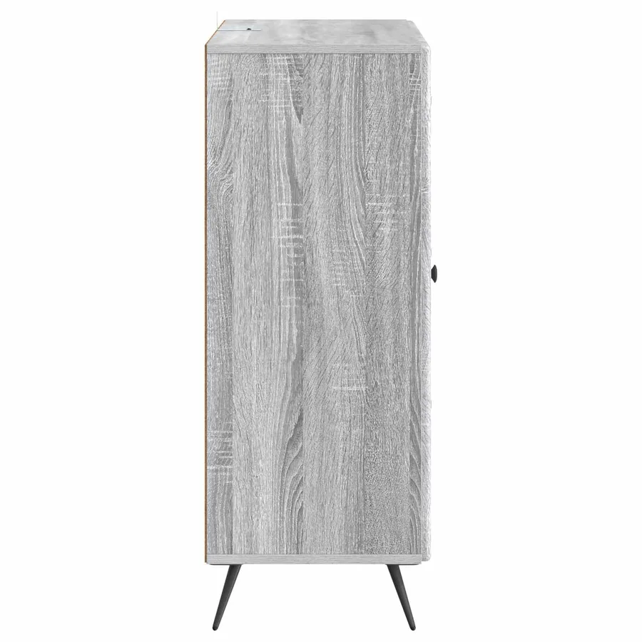 Buffet Sonoma gris 66 x 34,5 x 90 cm Bois d'ingénierie - 7