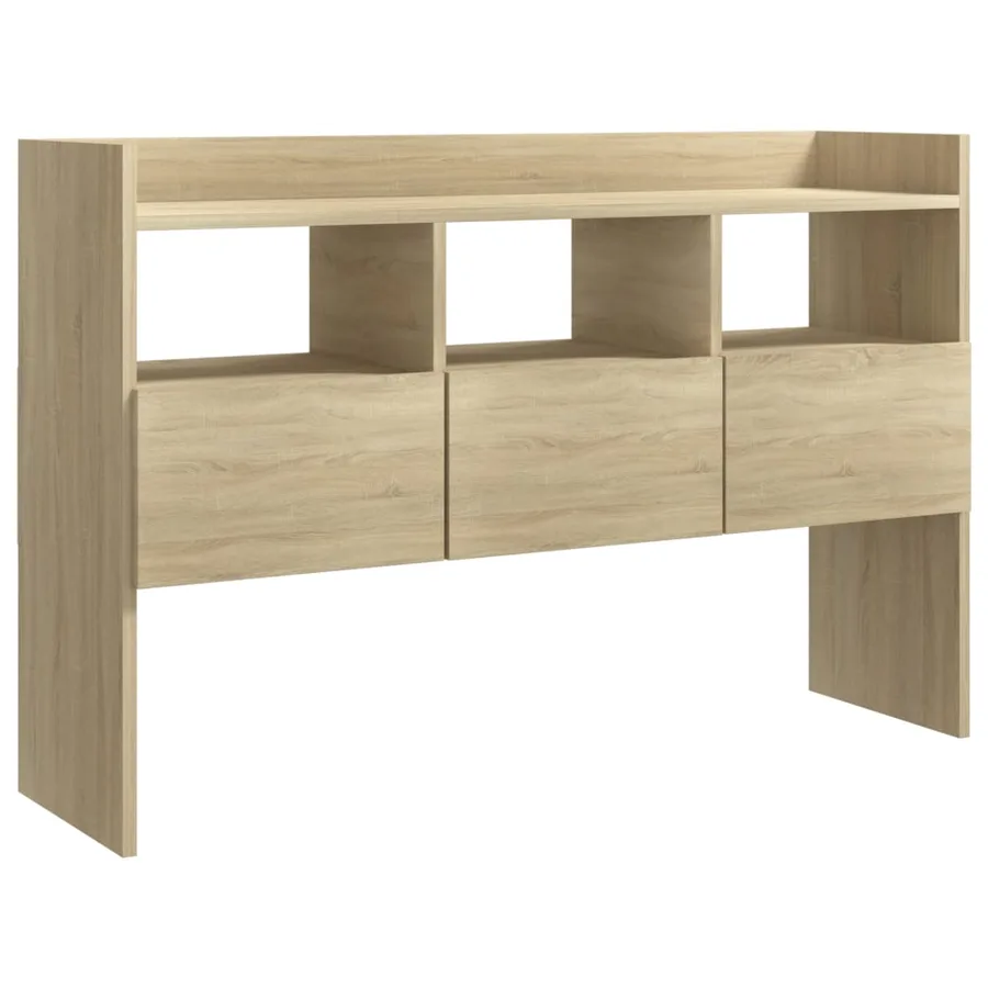 Buffet Chêne sonoma 105x30x70 cm Bois d’ingénierie - 2