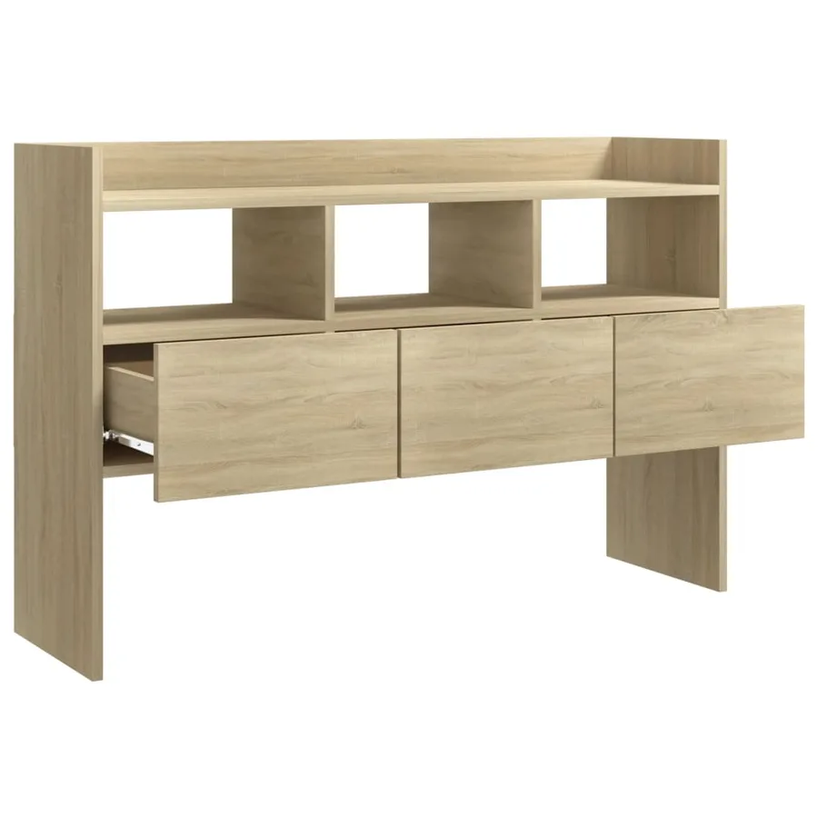 Buffet Chêne sonoma 105x30x70 cm Bois d’ingénierie - 5
