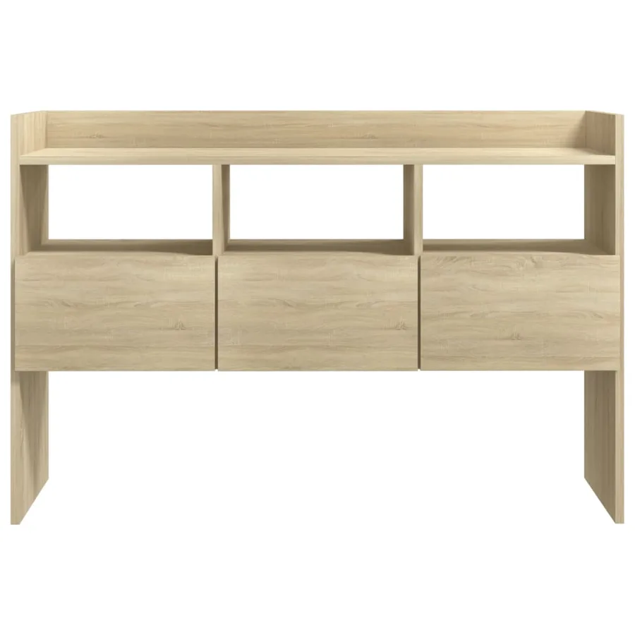 Buffet Chêne sonoma 105x30x70 cm Bois d’ingénierie - 6