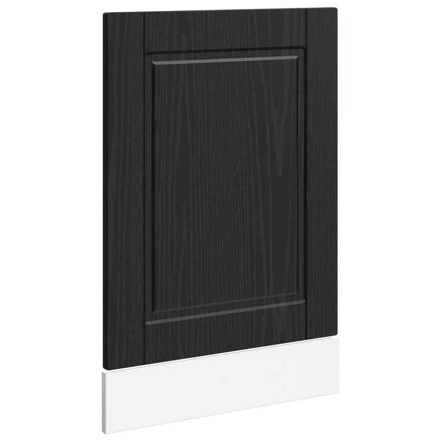 Panneau de lave-vaisselle PORTO Chêne noir 45 x 1,5 x 57 cm - 2