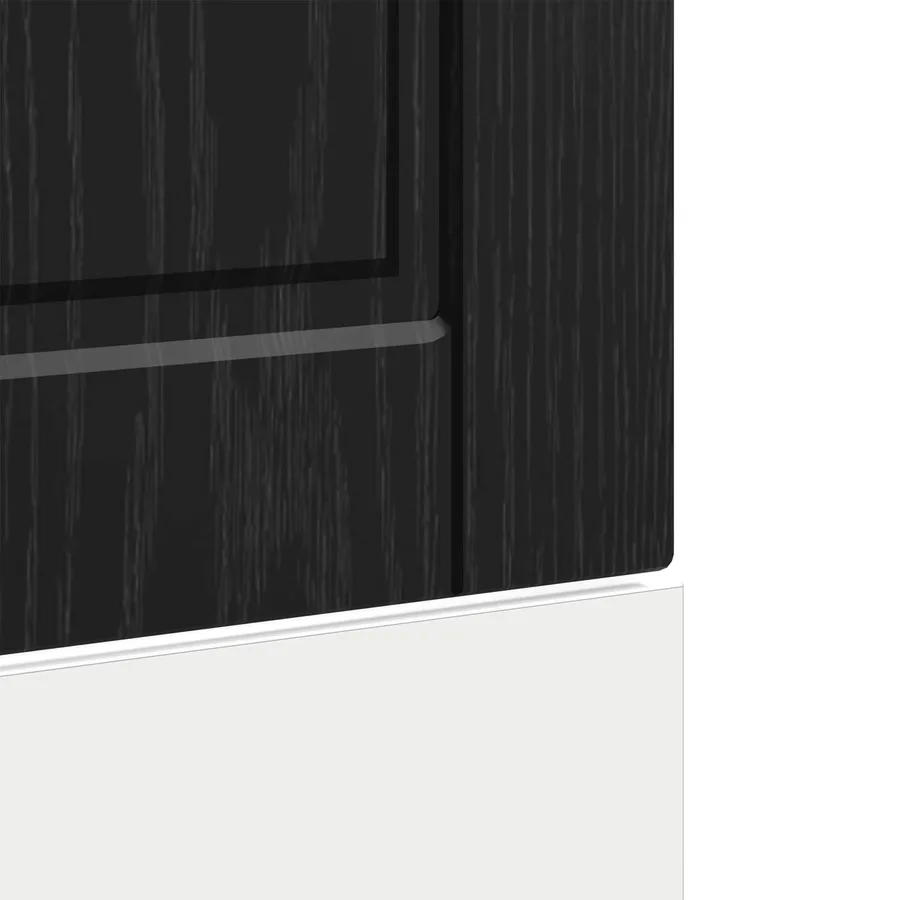Panneau de lave-vaisselle PORTO Chêne noir 45 x 1,5 x 57 cm - 7